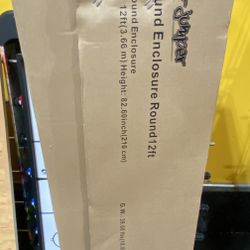 Super Jumper In Ground Enclosure Round 12 Ft Trampoline Net