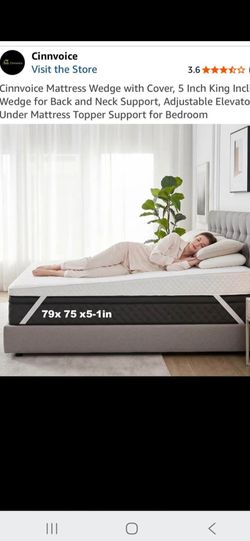 King size mattress wedge