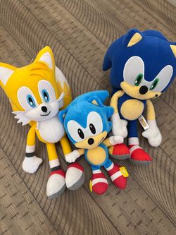 Sonic the Hedgehog Plush Set of 3