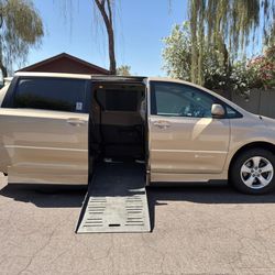 Like New Toyota Sienna Handicap Van Clean Title Low Miles Sale By Owner