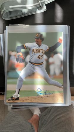 John Candelaria autographed photo certified
