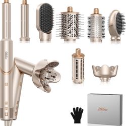8 in 1 Hair Dryer Brush & Multi Hot Air Styler