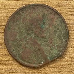 1934 Clipped Planchet Error