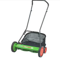 Scotts 20 in. Manual Walk Behind Reel Lawn Mower, Includes Grass Catcher