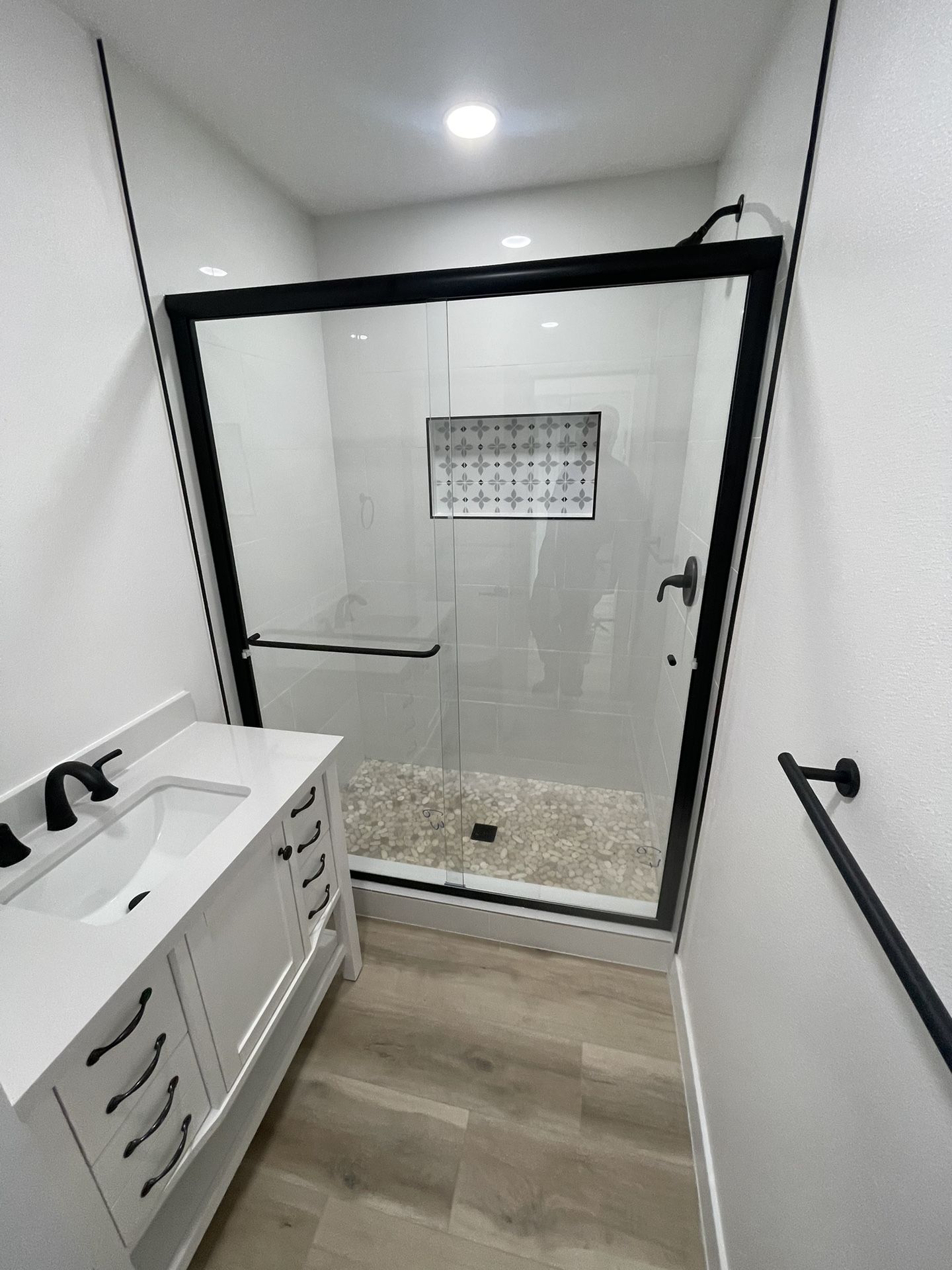 Sliding Shower Doors Privacy Glass Or Clear 