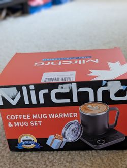Coffee Mug Warmer & Mug Set