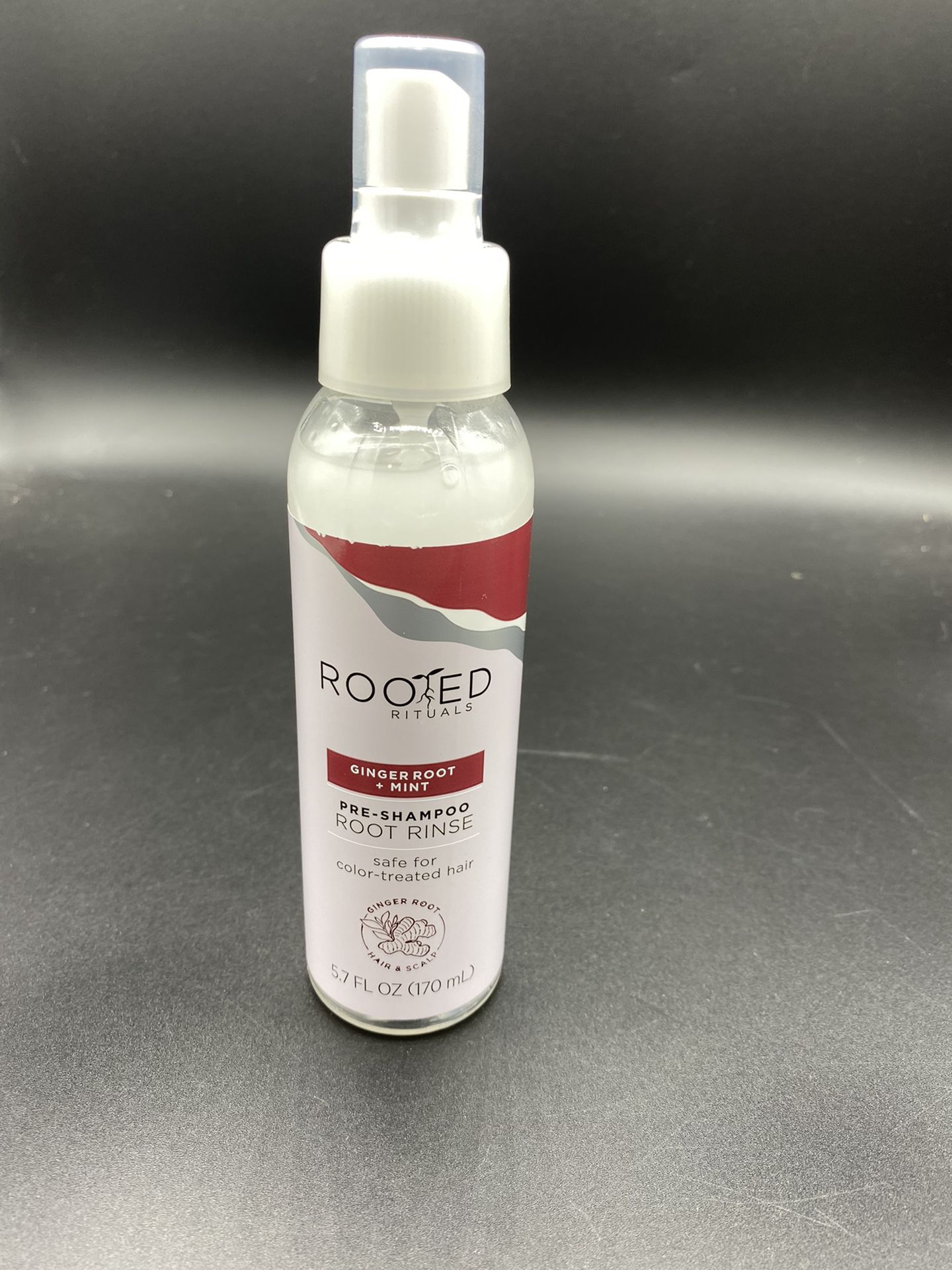 Rooted Rituals - Ginger Root and Mint - Pre-Shampoo Root Rinse, 5.7 fl oz