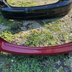 2010 11 12 2013 KIA FORTE Rear Bumper Sedan10-13 866111M000