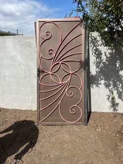 Metal Screen Door