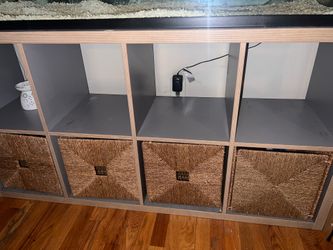 Kallax Shelving Unit with Baskets