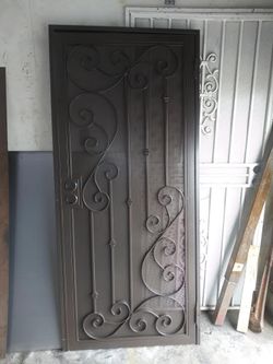 Ironwork doors panels and fences
