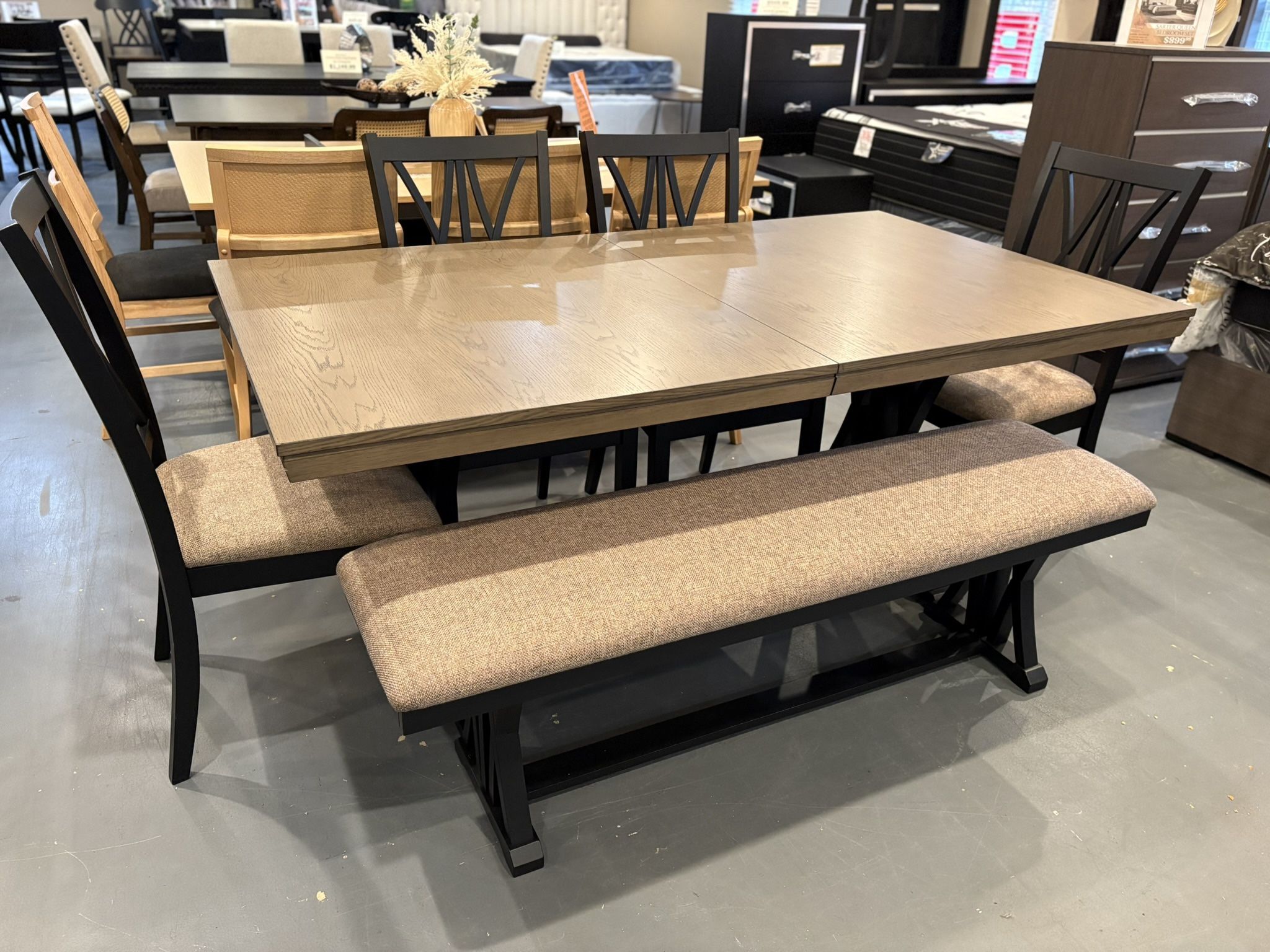 New 6Pc Dining Table Set