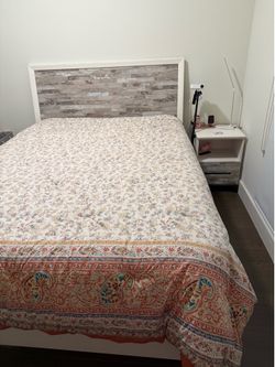 Bedside Table (has matching queen bed frame!)