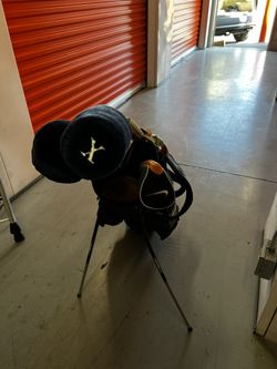 AdamsGolf Golf Bag w/golf Clubs