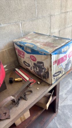 12 volt winch