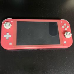Switch Lite (color: Coral/Pink)