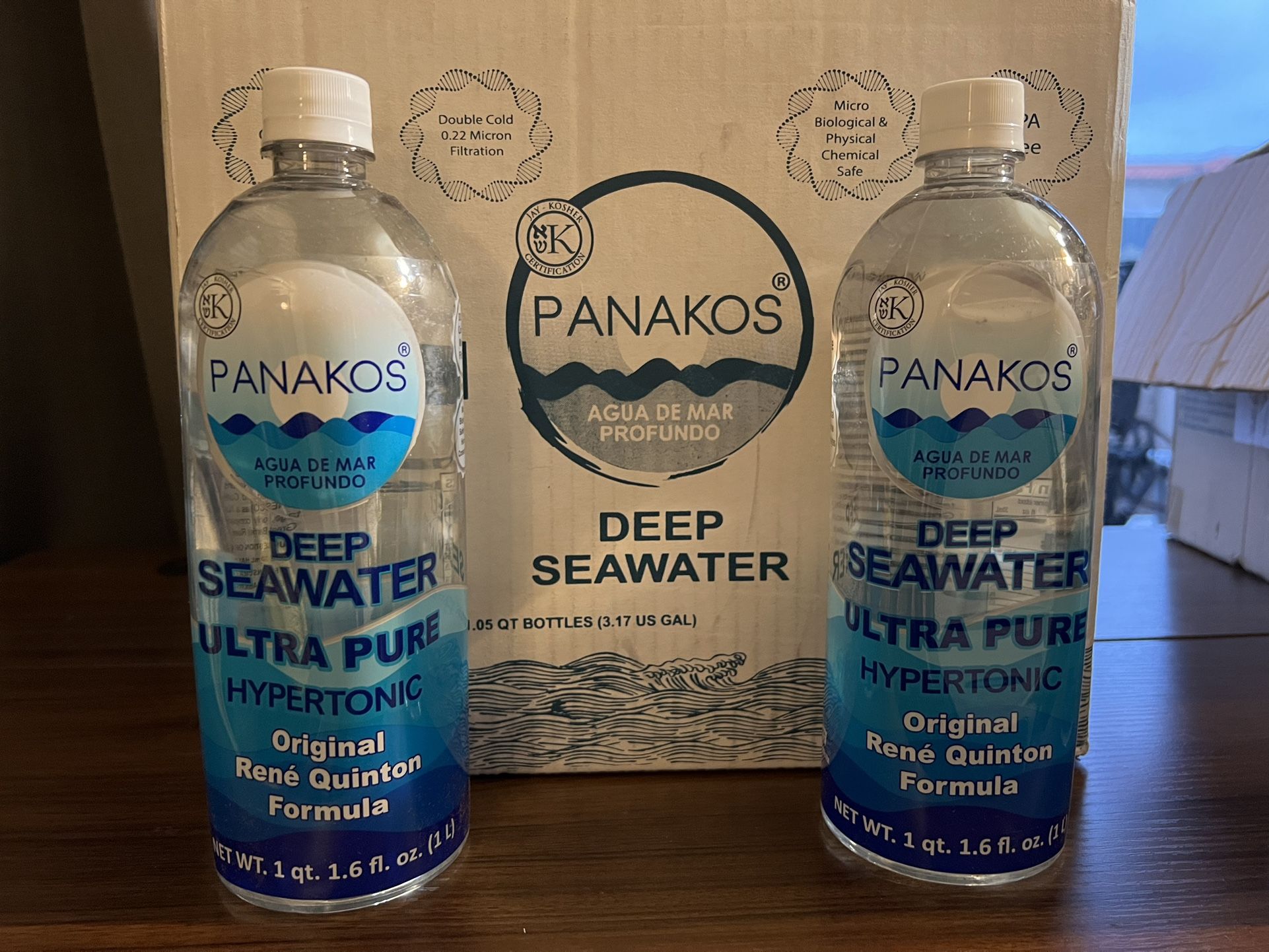 Panakos Deep Sea Water (12 Pack)