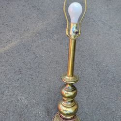 Vintage Stiffel Brass Gold Lamp - Collectors' Item