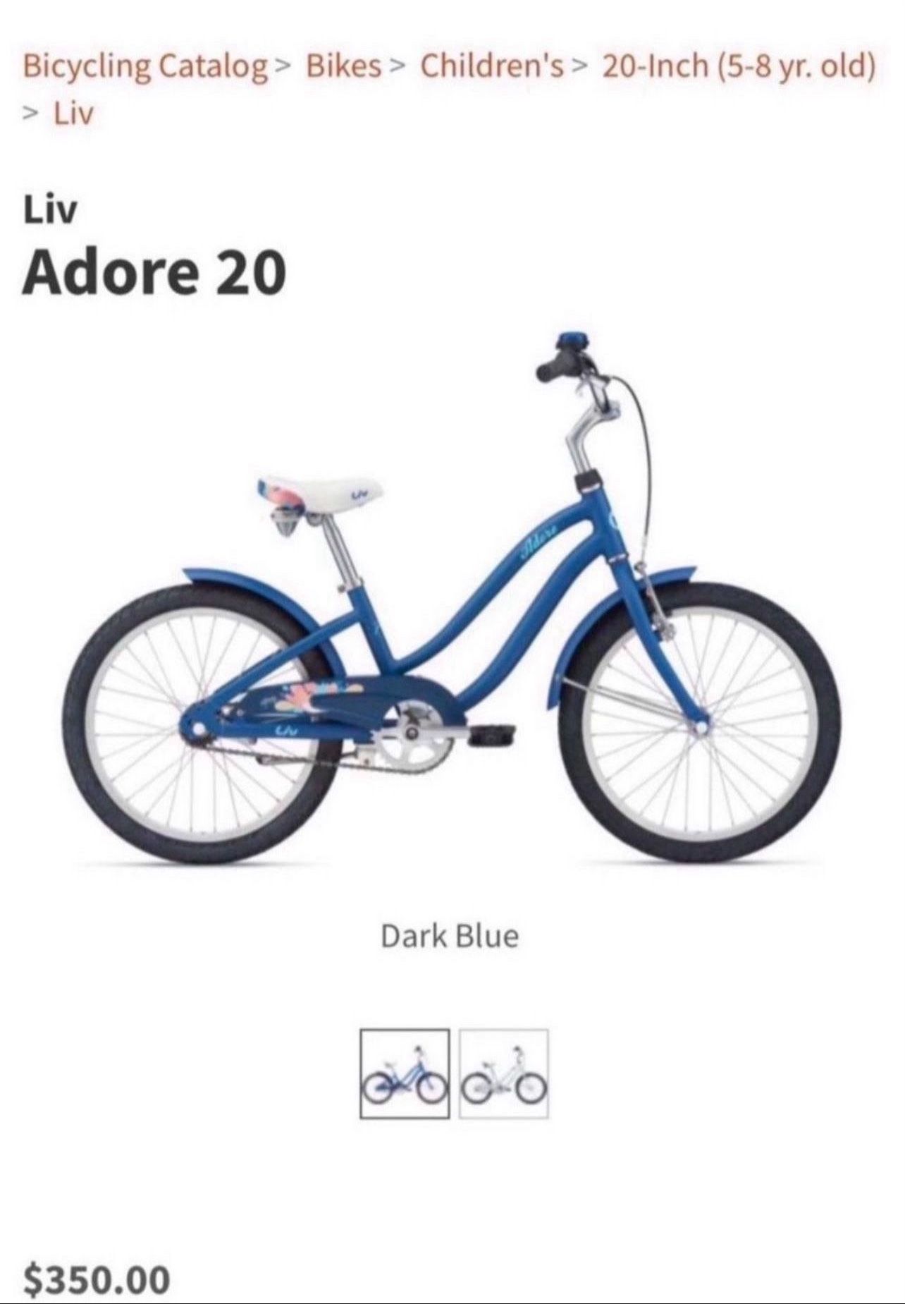Giant Liv Adore Bike 20 inch 2019