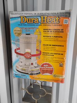 Dura Heat DH2304S Portable Kerosene Heater 23,800 BTU