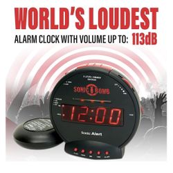 Sonic Boom Worlds Loudest Alarm Clock