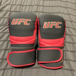 UFC MMA Boxing Training Gloves 2011 Century SM China Grey Red