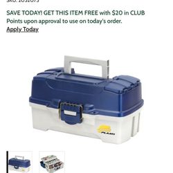Plano 2 tray tackle box