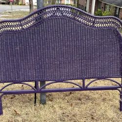 Wicker Headboard