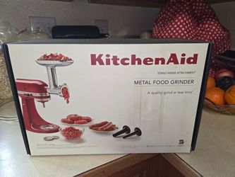 Kitchen Aid metal food grinder