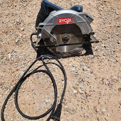 RYOBI electric Corded Circular Saw Wood Cutting Tool