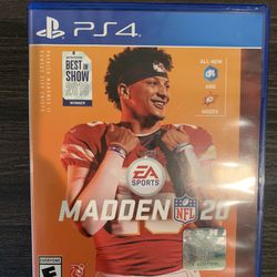 Madden 20 NFL For PS4