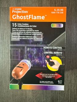 Halloween Ghost Flame Projector