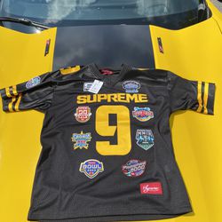 Supreme championships embroidered football jersey for Sale in