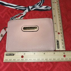 Women's Pink Card Key Chain Wrislet By London Fog