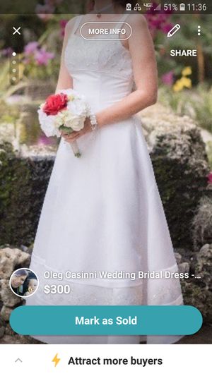 New And Used Wedding Dresses For In Naples Fl Offerup Oleg Casinni Wedding Bridal Dress Size 8 For In Naples Fl
