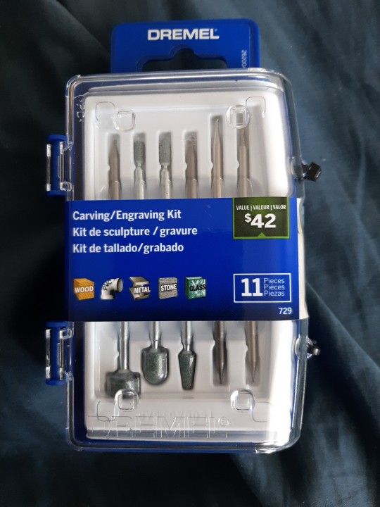 Dremel Carving/Engraving Accessory Kit 11 pc