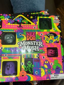 Needoh Halloween Monster Mush Calendar