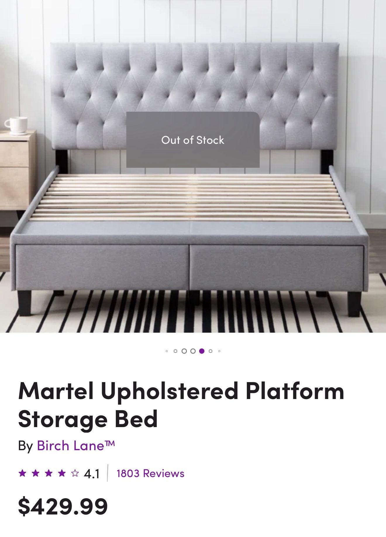 FREE Furniture Nightstands Or End Tables Upholstered King Bed