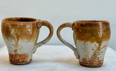 Handcrafted Stoneware Mugs | Studio Art Pottery | $24 Each