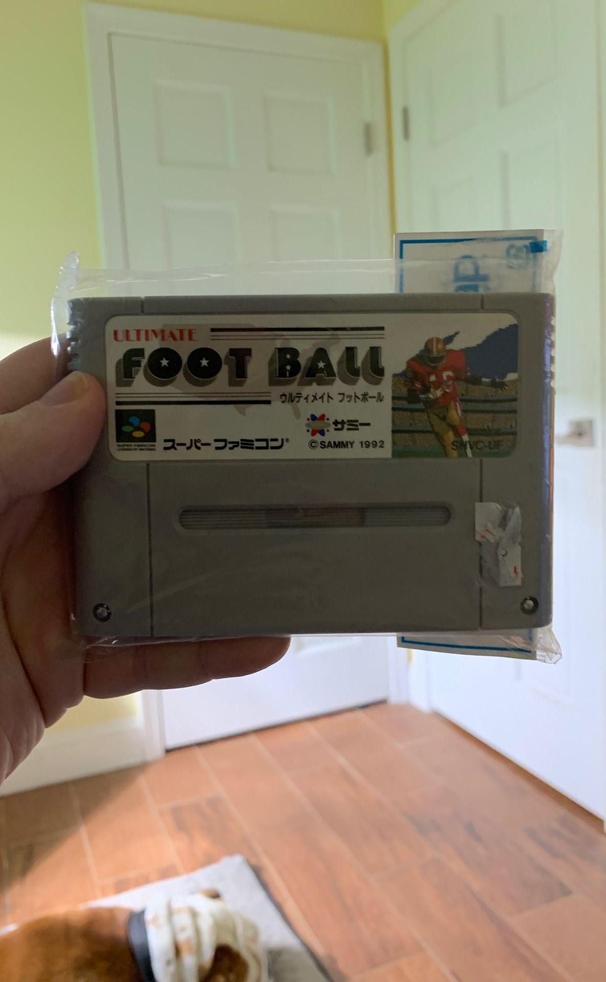 Japanese Super famicom Ultimate Football (Nintendo)