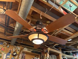 Casablanca bronze ceiling fan works perfect
