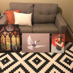 Banksy canvas Painting Street Art