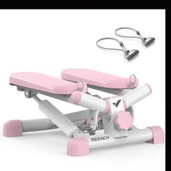 Mini Stair Stepper With Resistance Bands 