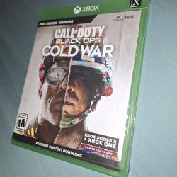 Xbox One Call of Duty Cold War