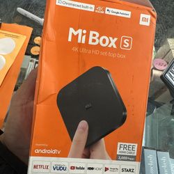 Mi Box S Android TV Media Player - 4K HDR, Chromecast, Google Assistant, 8GB