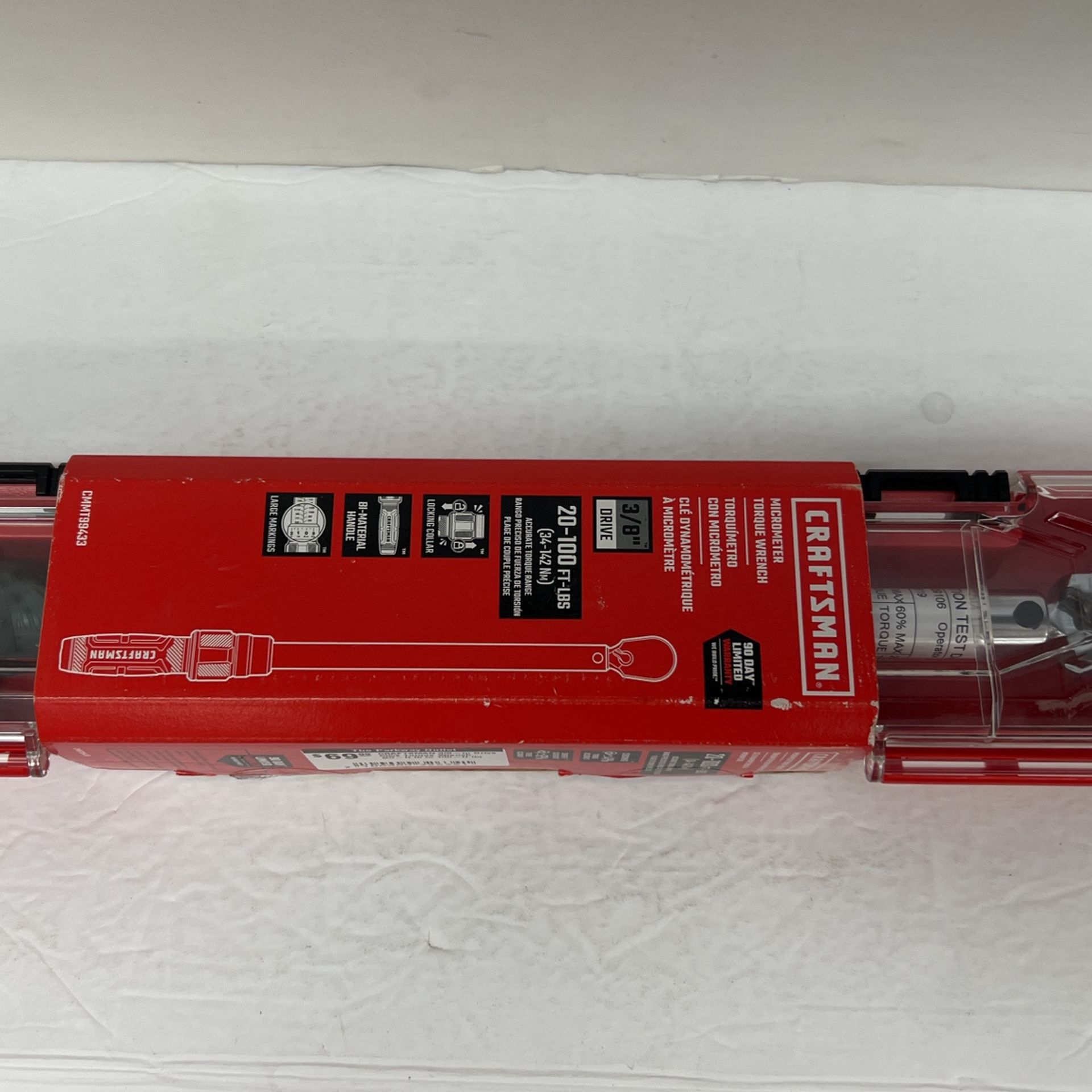 Craftsman 3/8 -in Drive Click Torque Wrench 