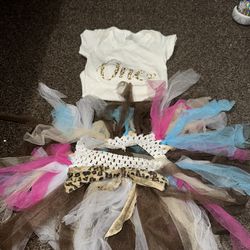 Girls’ Infant 1st Birthday Outfit 