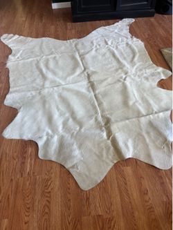 Cow hide rug