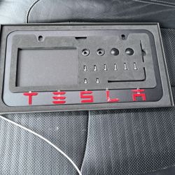 Tesla License Plate Frame 