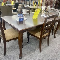 5 Pc Dinning Table Set $799